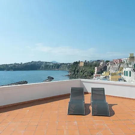 La Procidana House - Corricella Exlusive Terrace Holiday home Procida