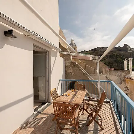 La Procidana House - Corricella Exlusive Terrace * Procida