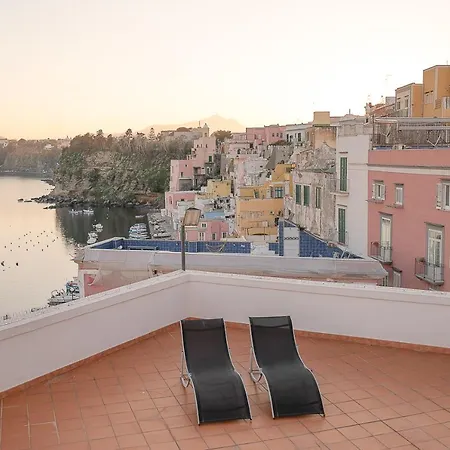 La Procidana House - Corricella Exlusive Terrace Holiday home