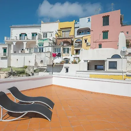 La Procidana House - Corricella Exlusive Terrace Holiday home Procida